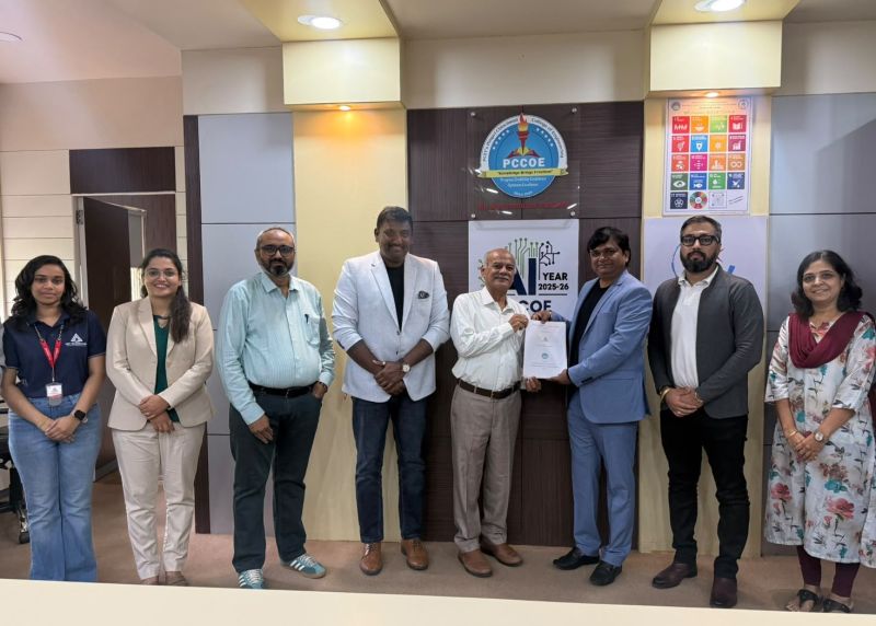 PCCOE MoU :  MST Blockchain Signs MoU with Pimpri Chinchwad College of Engineering (PCCOE), Pune